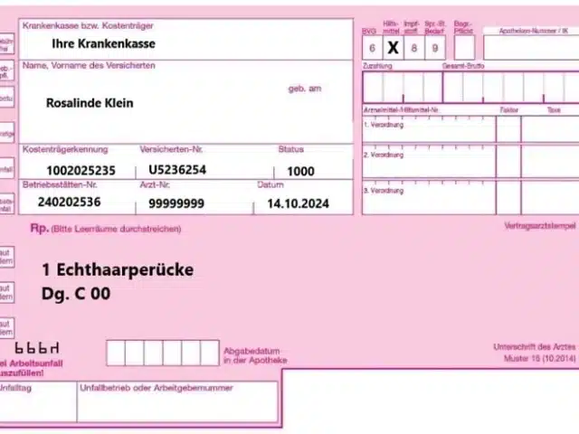 Perücke auf Rezept Düsseldorf